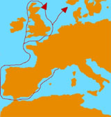 Pytheas' Journey c.322BC