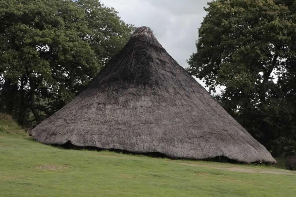Celtic Roundhouse Thatch