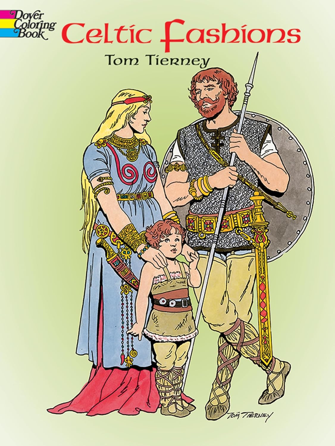 Celtic Fashions (Dover Fashion Coloring Book) book cover