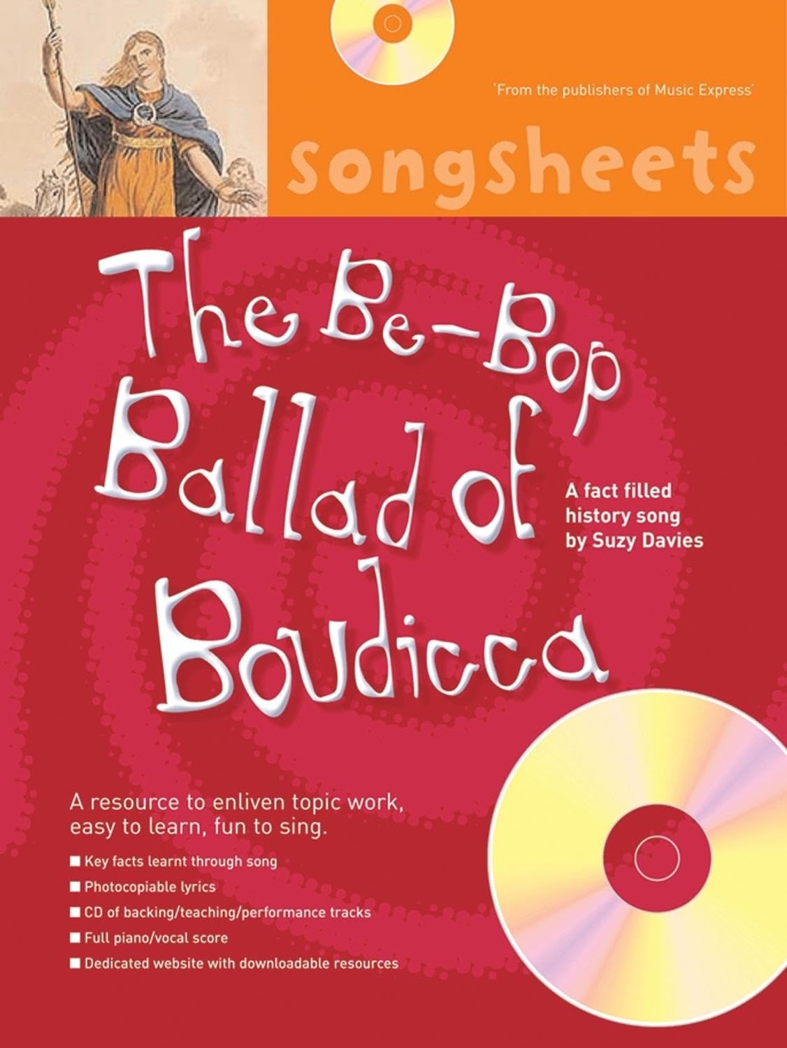 The Bebob Ballad of Boudicca (History Song Sheets) book cover